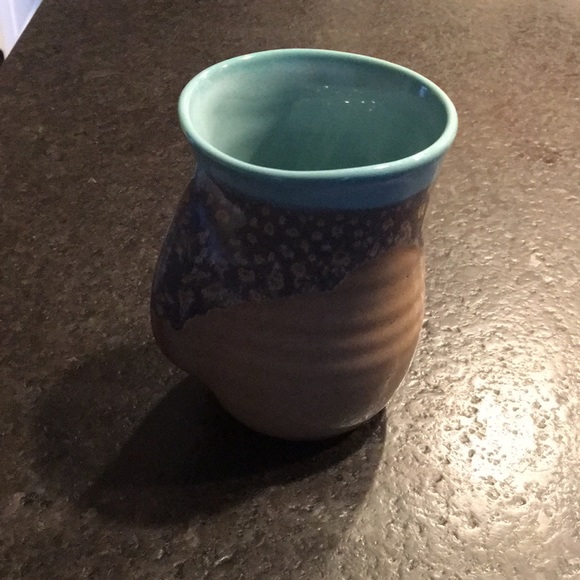 Clay in motion mug blue and brown - Picture 3 of 8